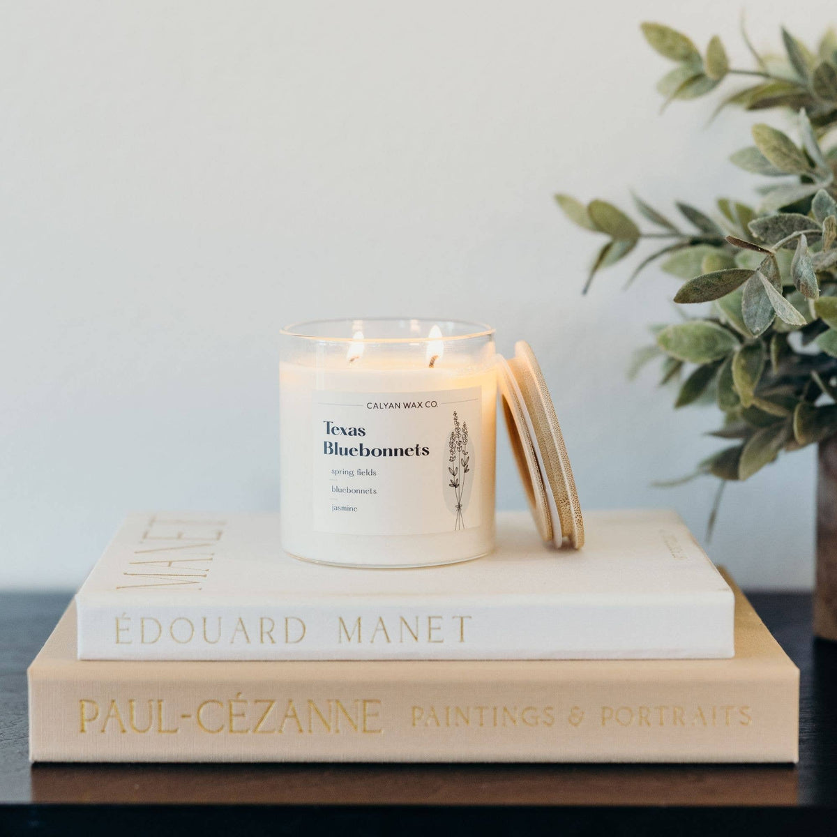 Texas Bluebonnet - Glass Tumbler Soy Candle