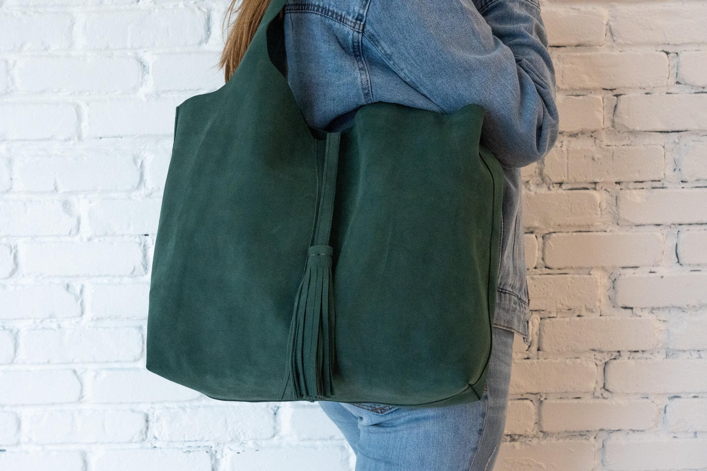 Moroccan Handcrafted Leather Tote: Stylish Everyday Carry for Work, Travel & Shopping