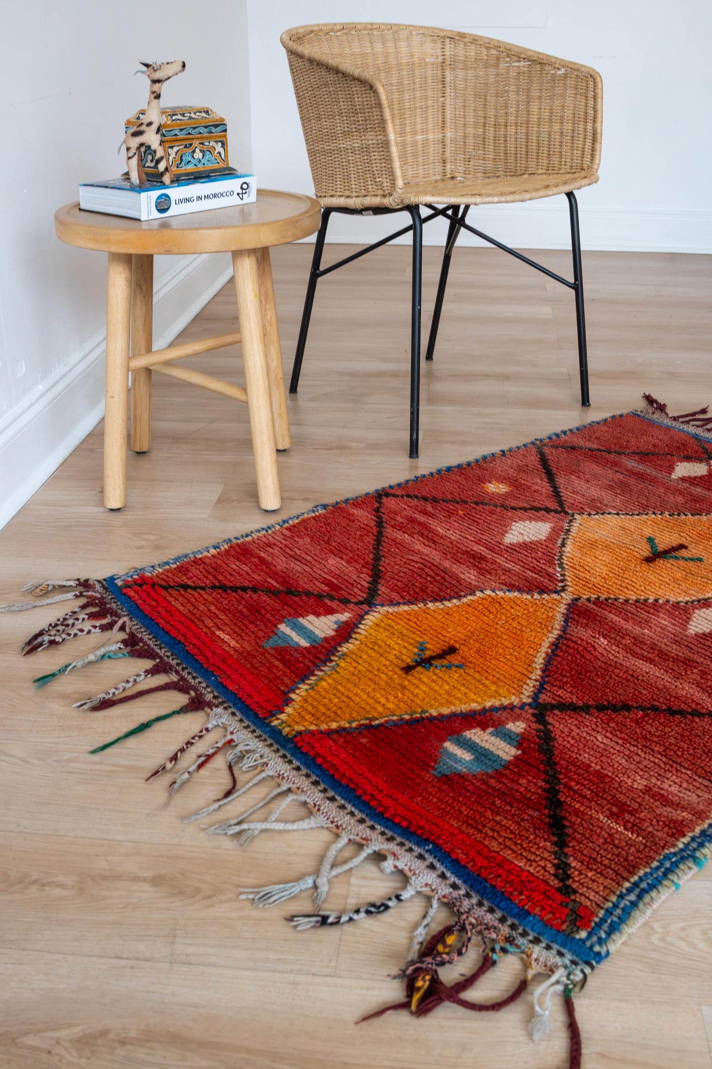 Moroccan Accent Rug: Artisan-Made Home Decor, American Southwest Decor