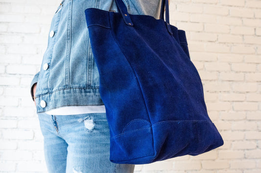 Moroccan Handcrafted Leather Tote: Elegant Everyday Carry for Work, Travel and Shopping