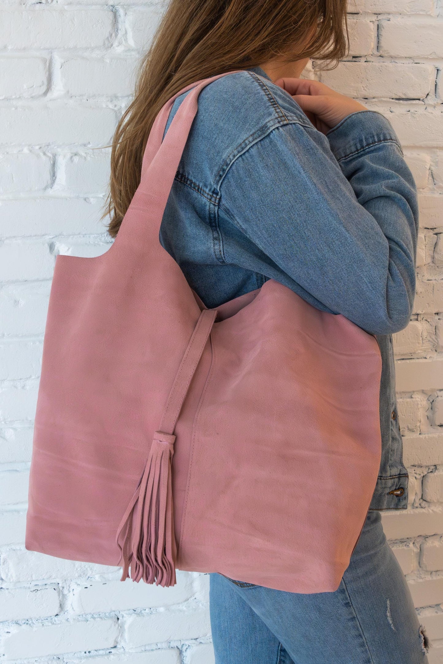 Moroccan Handcrafted Leather Tote: Stylish Everyday Carry for Work, Travel & Shopping, Slouchy Hobo Bag
