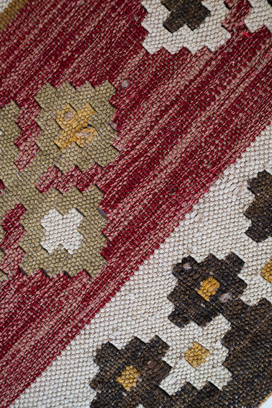 Handmade Moroccan Wool Pouf Floor Cushion Boho Ottoman Pet Bed and Meditation Seat