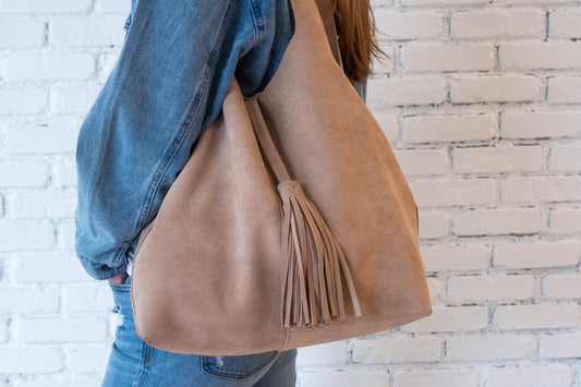 Moroccan Handcrafted Leather Tote: Stylish Everyday Carry for Work, Travel & Shopping