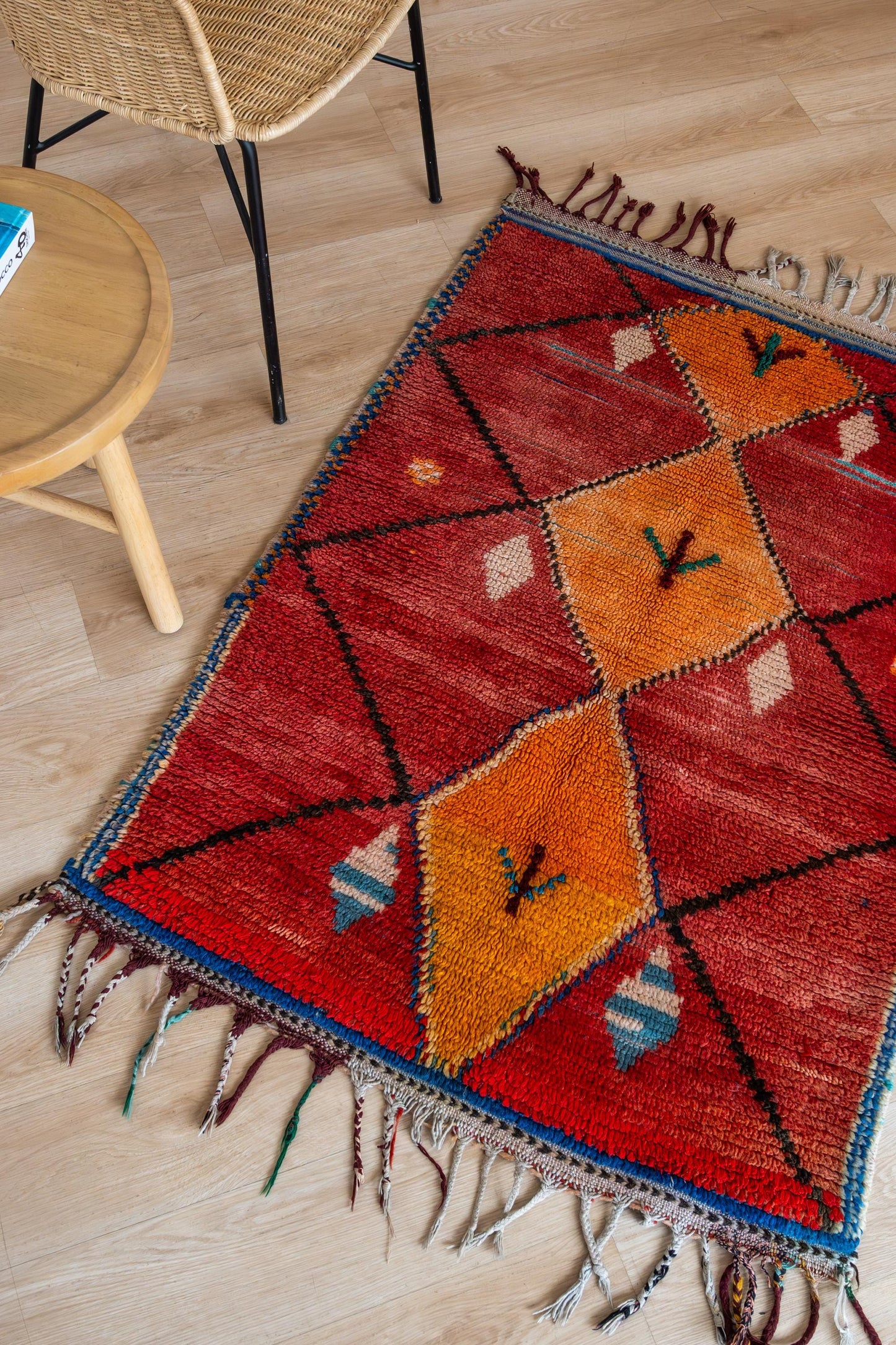 Moroccan Accent Rug: Artisan-Made Home Decor, American Southwest Decor