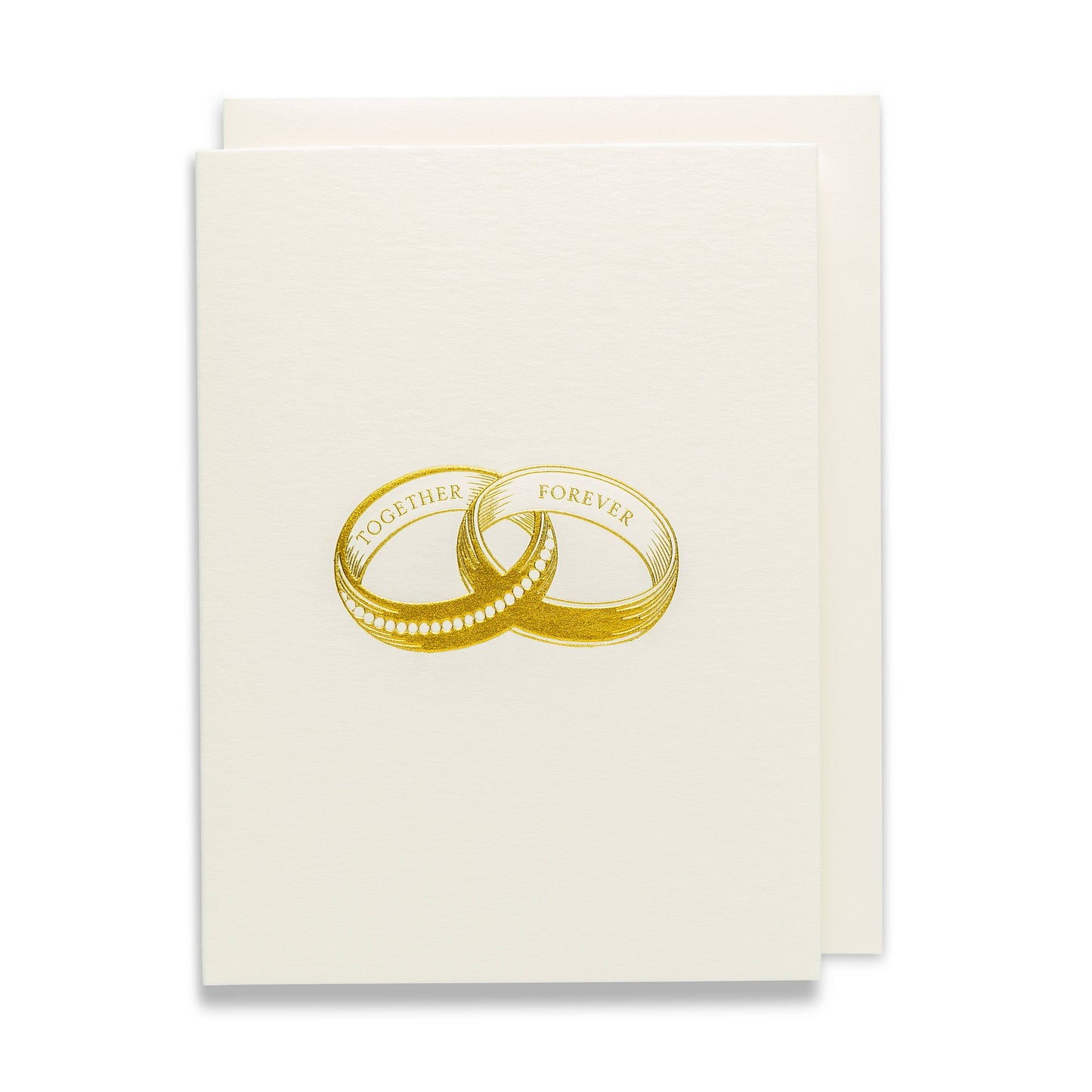 Together Forever | Engraved Greeting Card | Love/Wedding