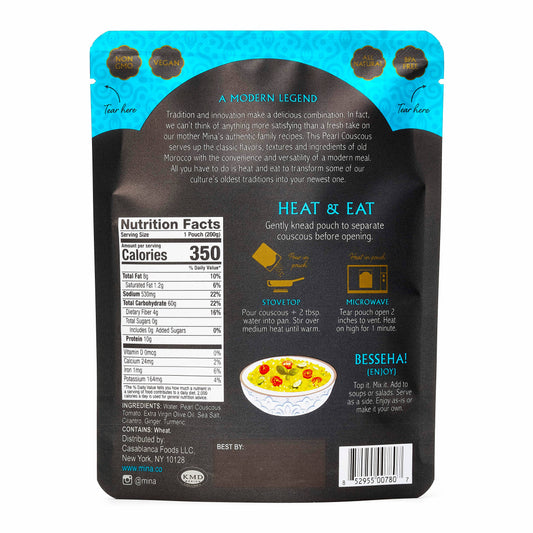 7 oz Pearl Couscous with Turmeric & Ginger