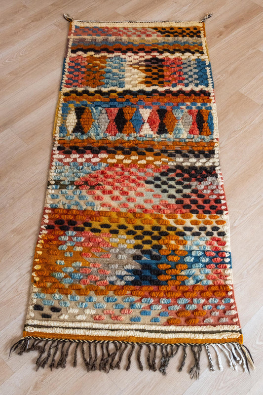 MoroccanTaznakht Runner Rug: