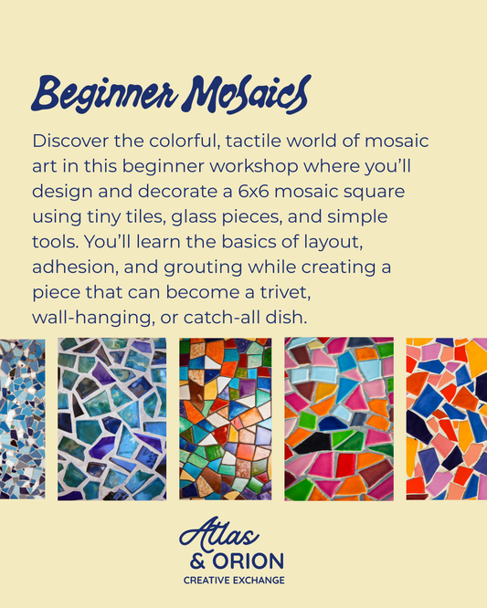 Tiny Tiles, Big Creativity: Beginner Mosaics