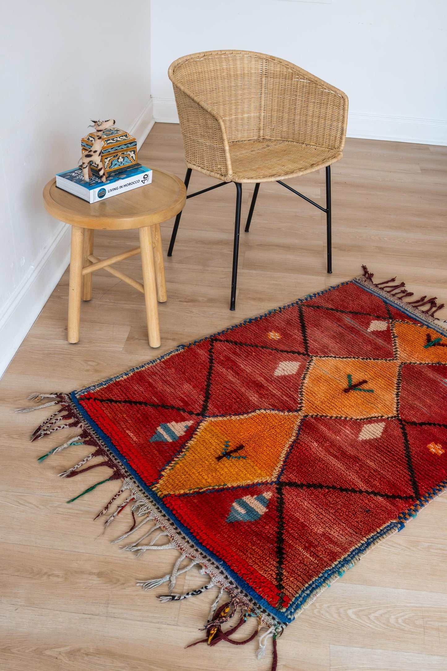 Moroccan Accent Rug: Artisan-Made Home Decor, American Southwest Decor