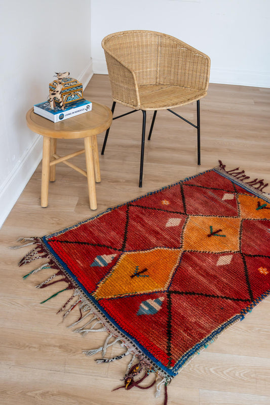 Moroccan Accent Rug: Artisan-Made Home Decor, American Southwest Decor