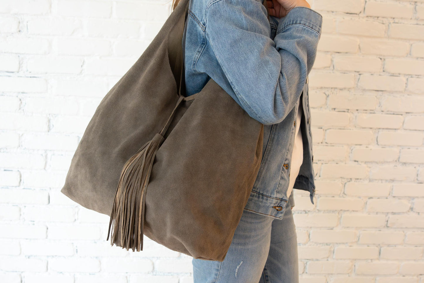 Moroccan Handcrafted Leather Tote: Stylish Everyday Carry for Work, Travel & Shopping, Slouchy Hobo Bag