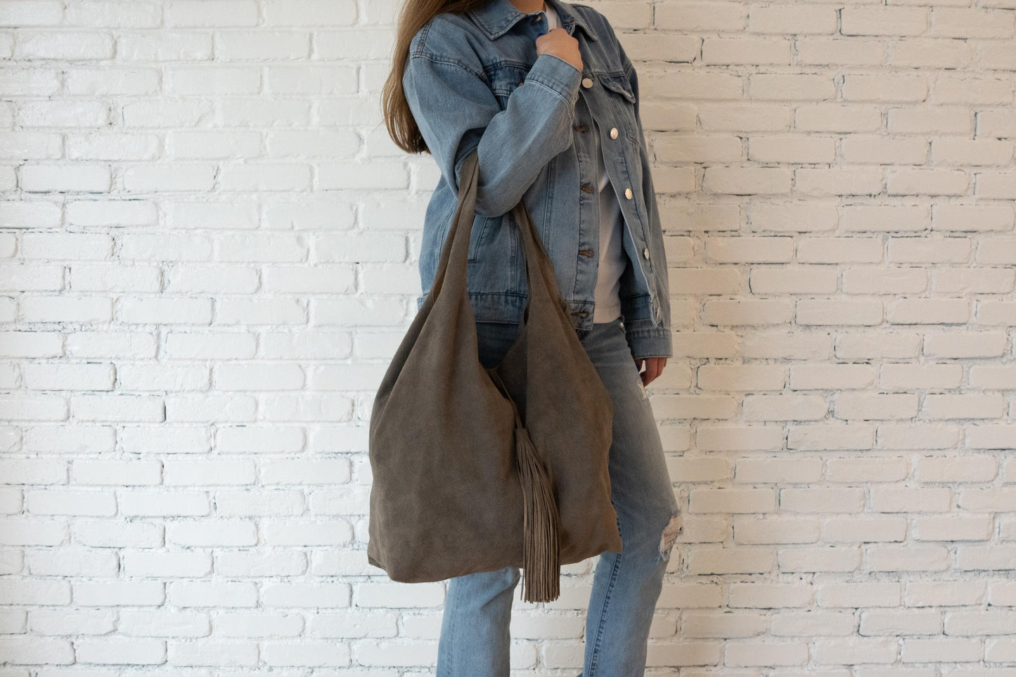 Moroccan Handcrafted Leather Tote: Stylish Everyday Carry for Work, Travel & Shopping, Slouchy Hobo Bag