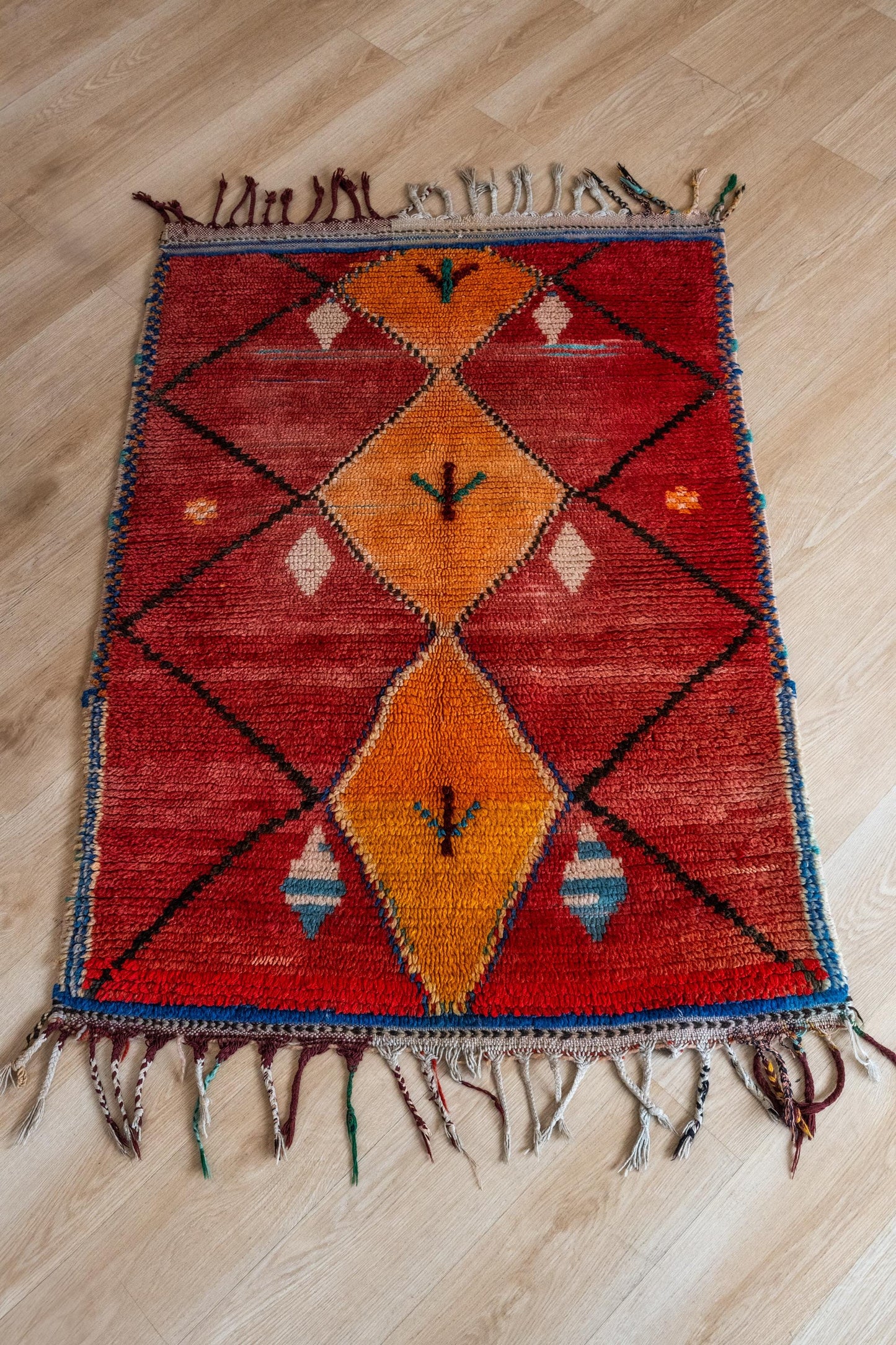 Moroccan Accent Rug: Artisan-Made Home Decor, American Southwest Decor