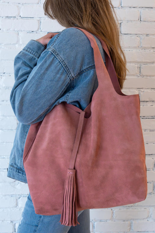 Moroccan Handcrafted Leather Tote: Stylish Everyday Carry for Work, Travel & Shopping, Slouchy Hobo Bag