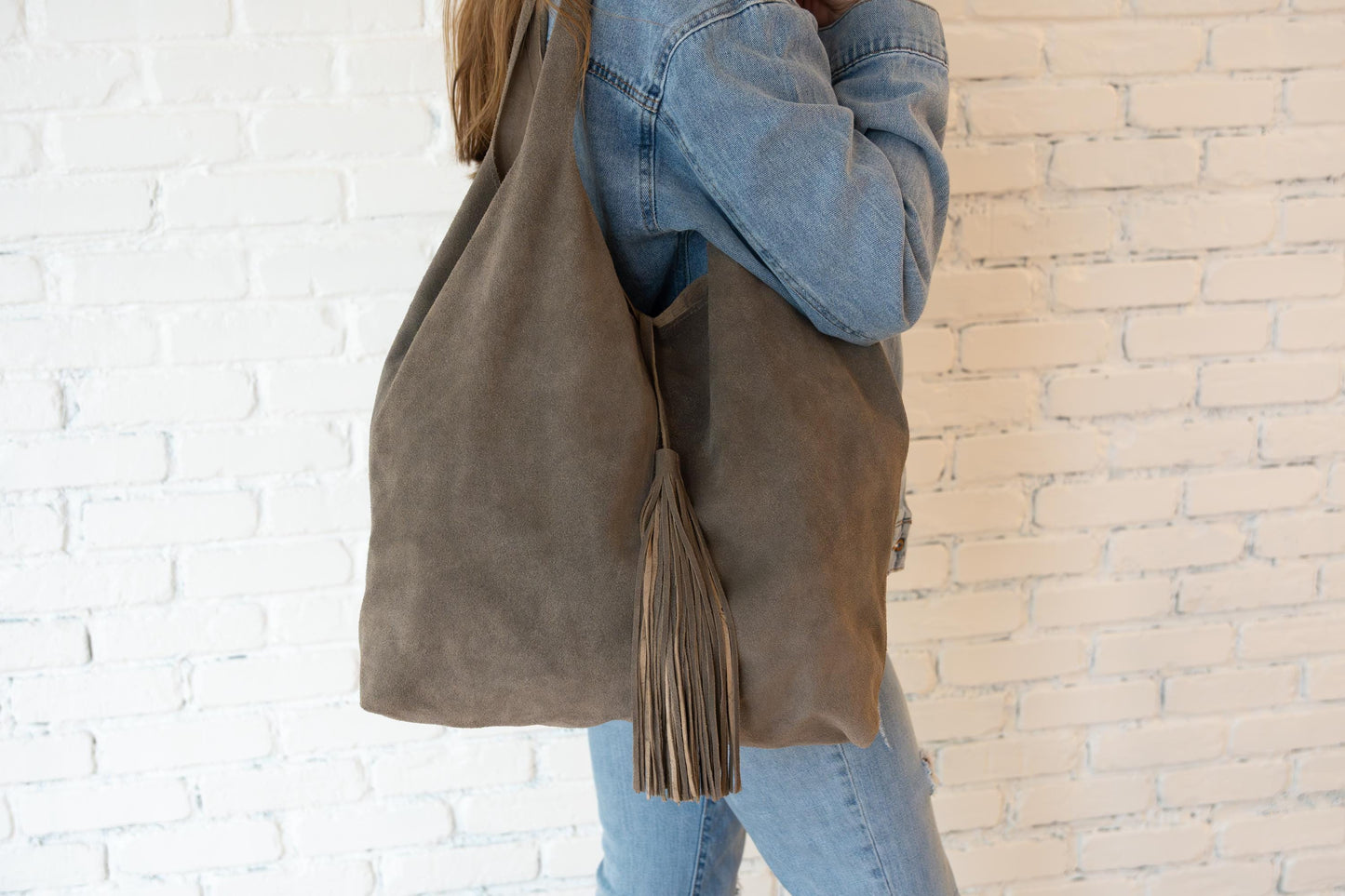 Moroccan Handcrafted Leather Tote: Stylish Everyday Carry for Work, Travel & Shopping, Slouchy Hobo Bag