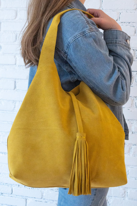 Moroccan Handcrafted Leather Tote: Stylish Everyday Carry for Work, Travel & Shopping, Slouchy Hobo Bag