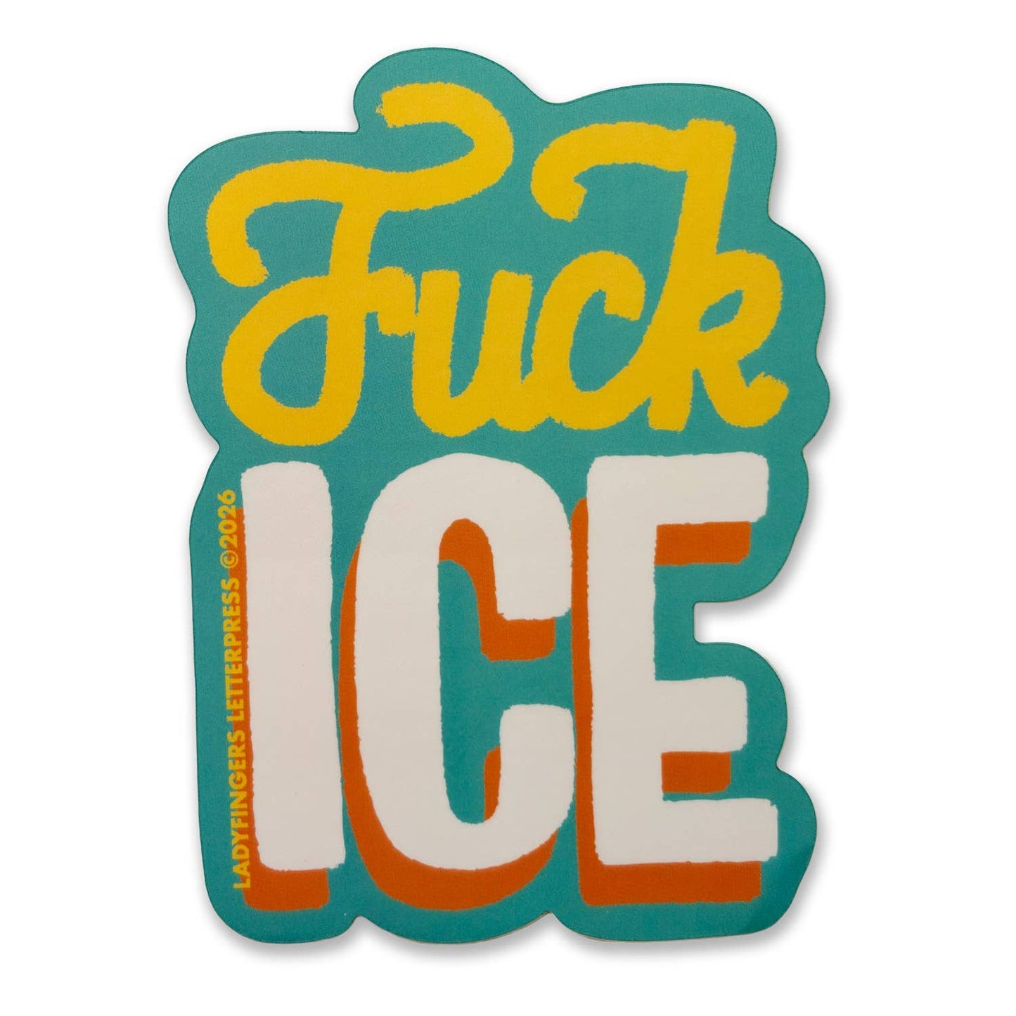 Ice Protest Sticker