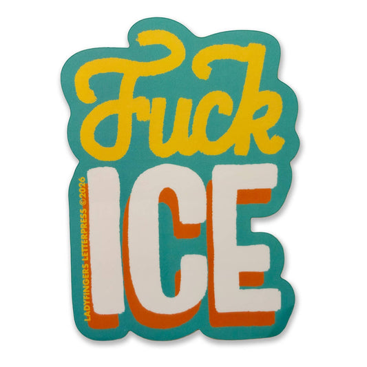 Ice Protest Sticker