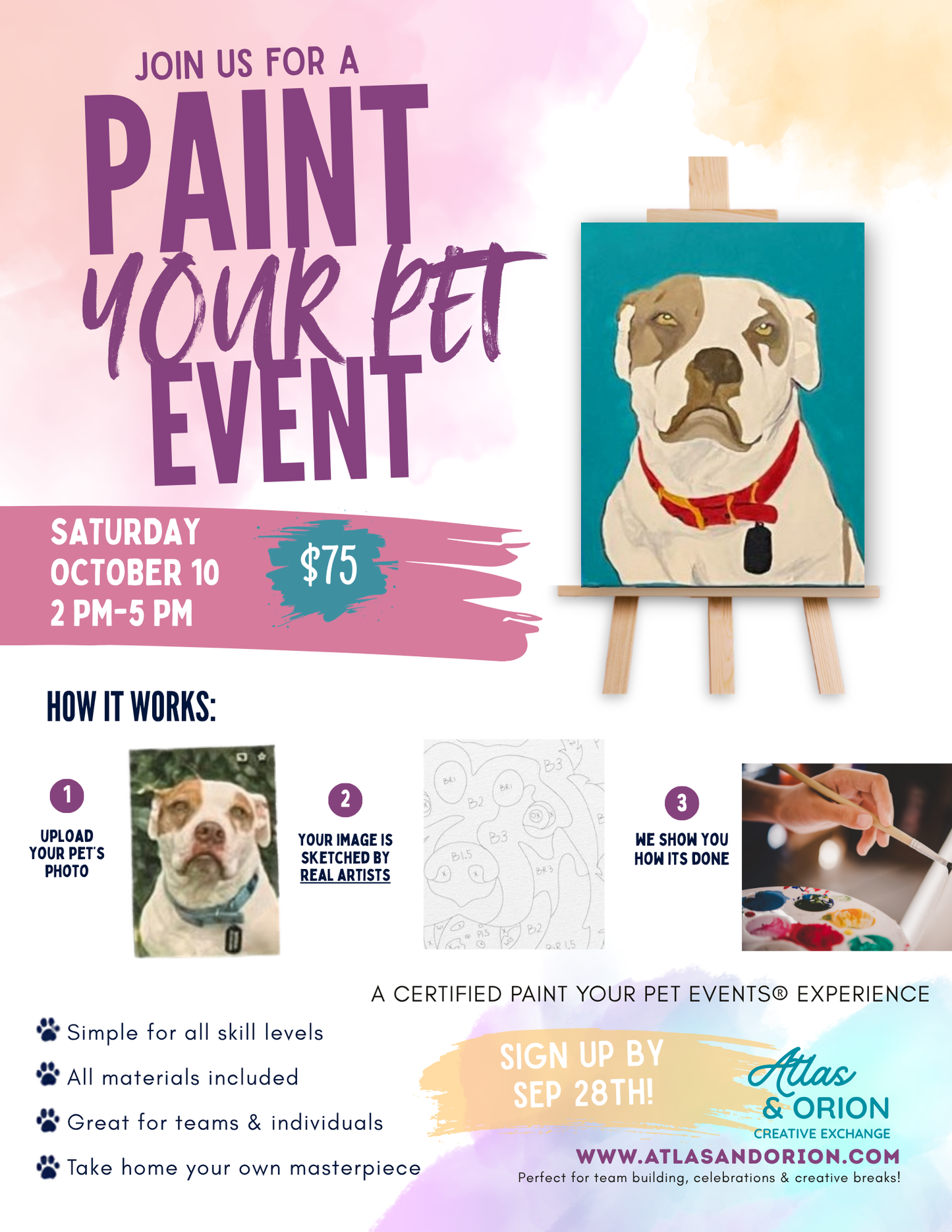 Paint your Pet (or favorite animal)!