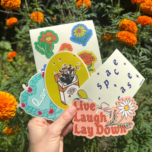 Sticker Sheet - Wild Flowers