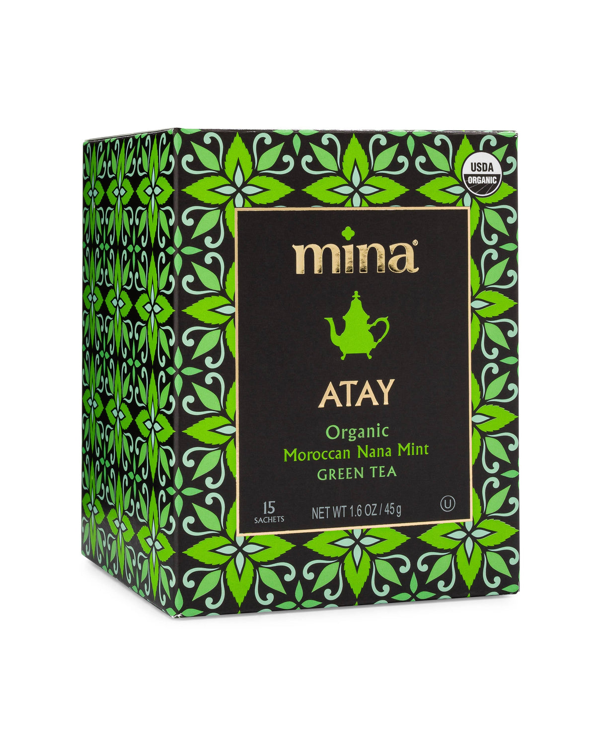 15 ct Atay Organic Moroccan Nana Mint Green Tea