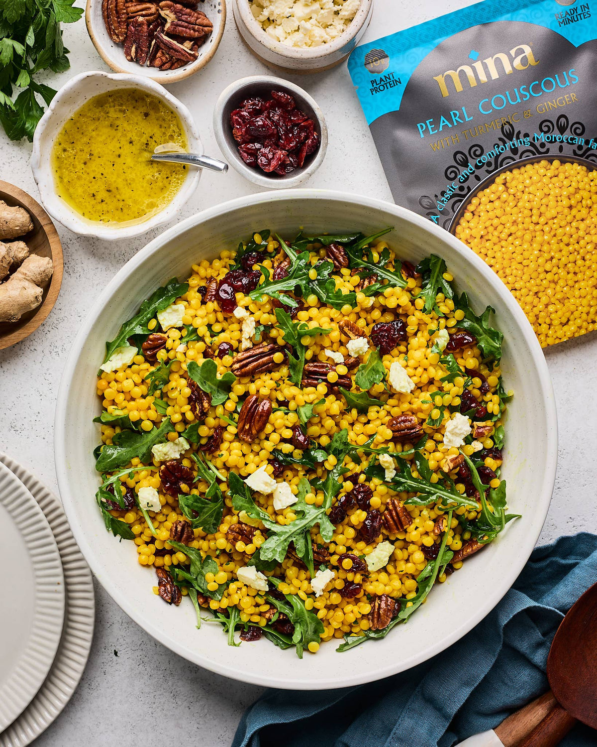 7 oz Pearl Couscous with Turmeric & Ginger