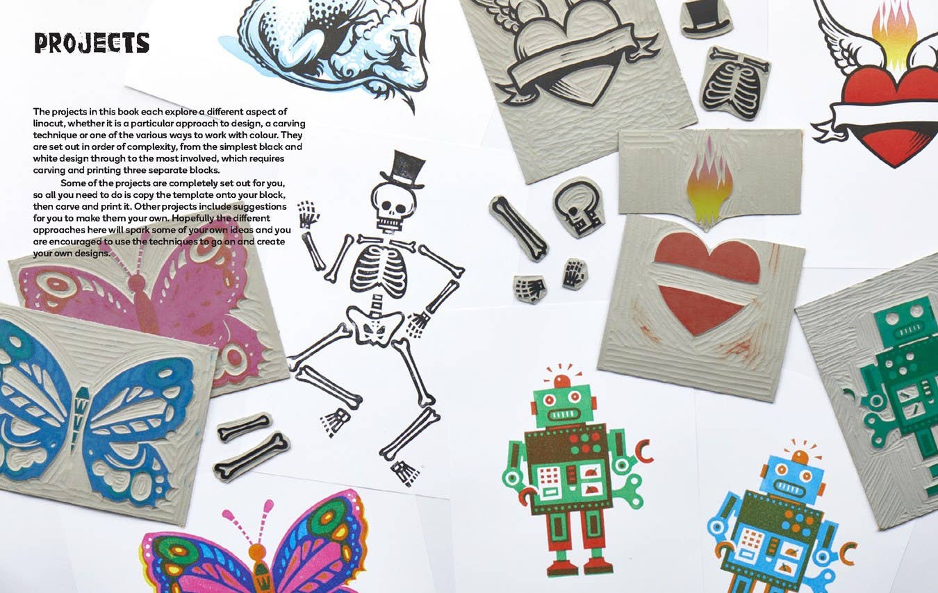 Linocut: Learn in a Weekend