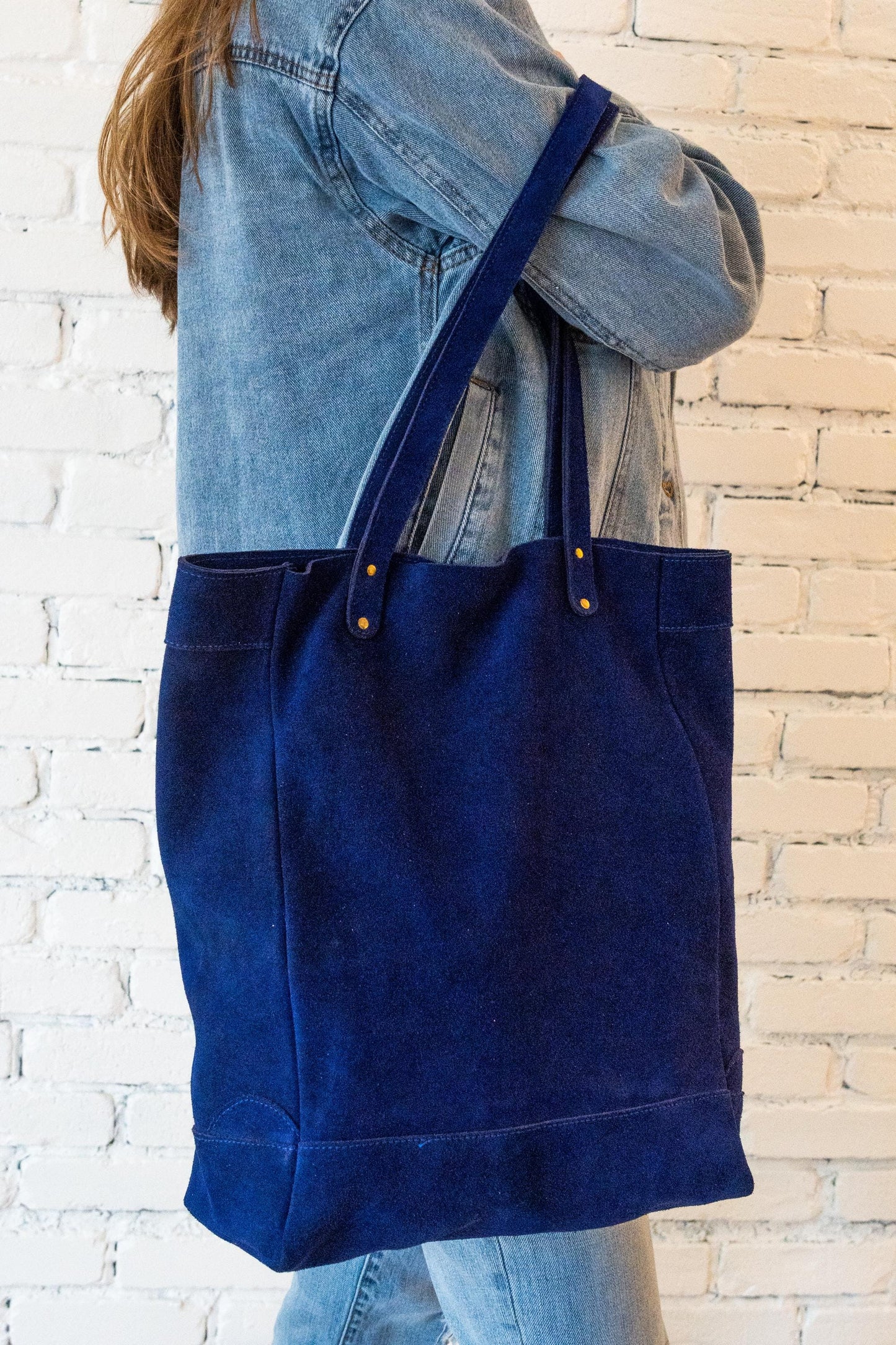Moroccan Handcrafted Leather Tote: Elegant Everyday Carry for Work, Travel and Shopping