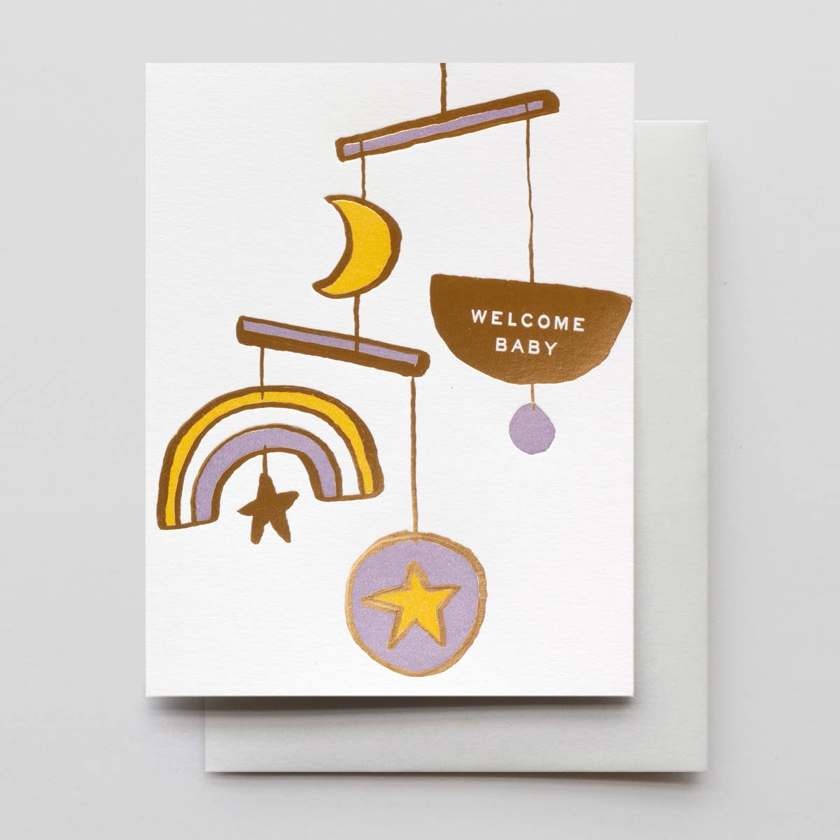 Welcome Baby Mobile * FOIL *