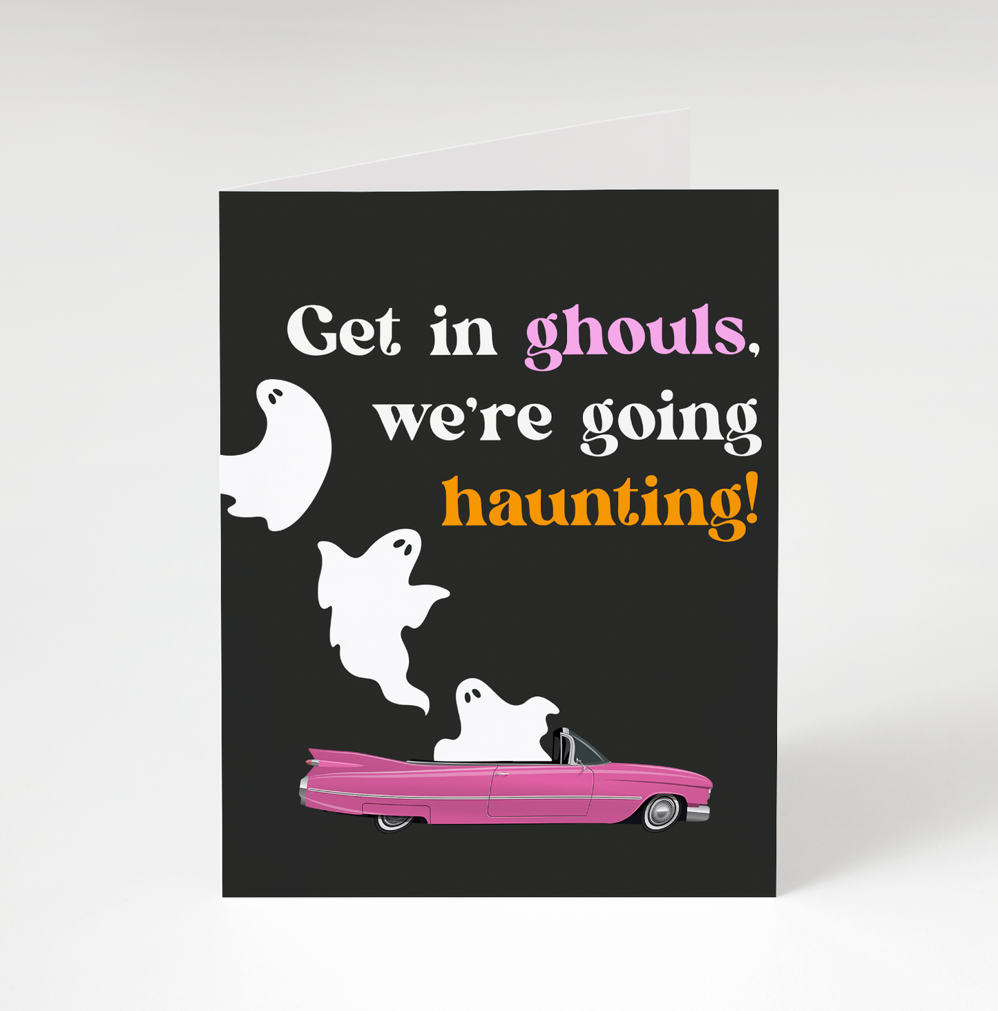 Get in Ghouls Halloween Card