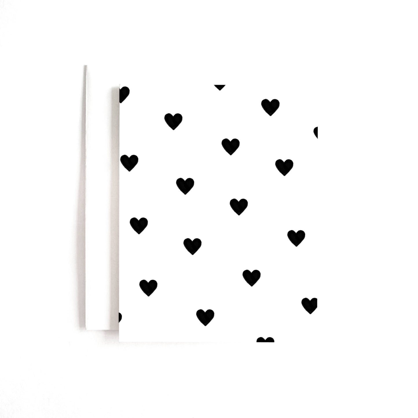 Black Hearts Card