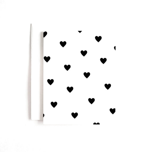 Black Hearts Card