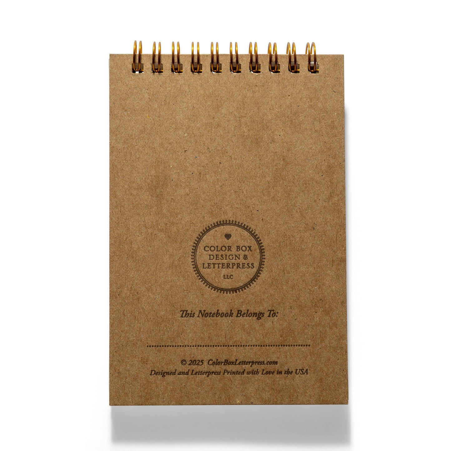 Horseshoe & Bluebonnets | Letterpress Notebook