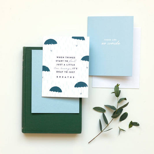 There Are No Words Sympathy Card