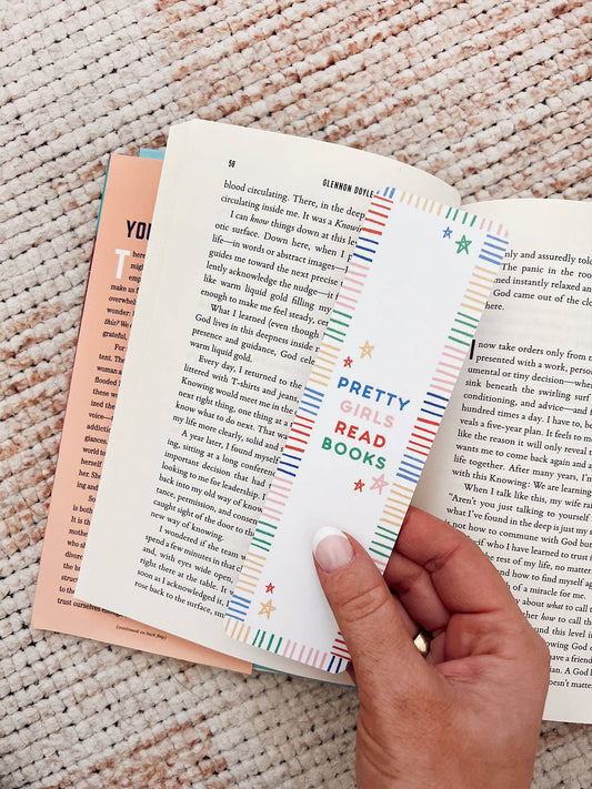 Bookmark - "Pretty Girls Read Books"