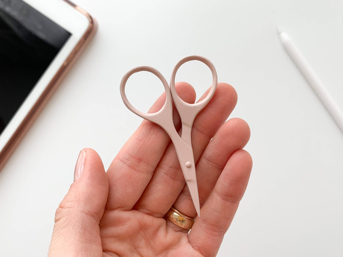 Small needlecraft scissors