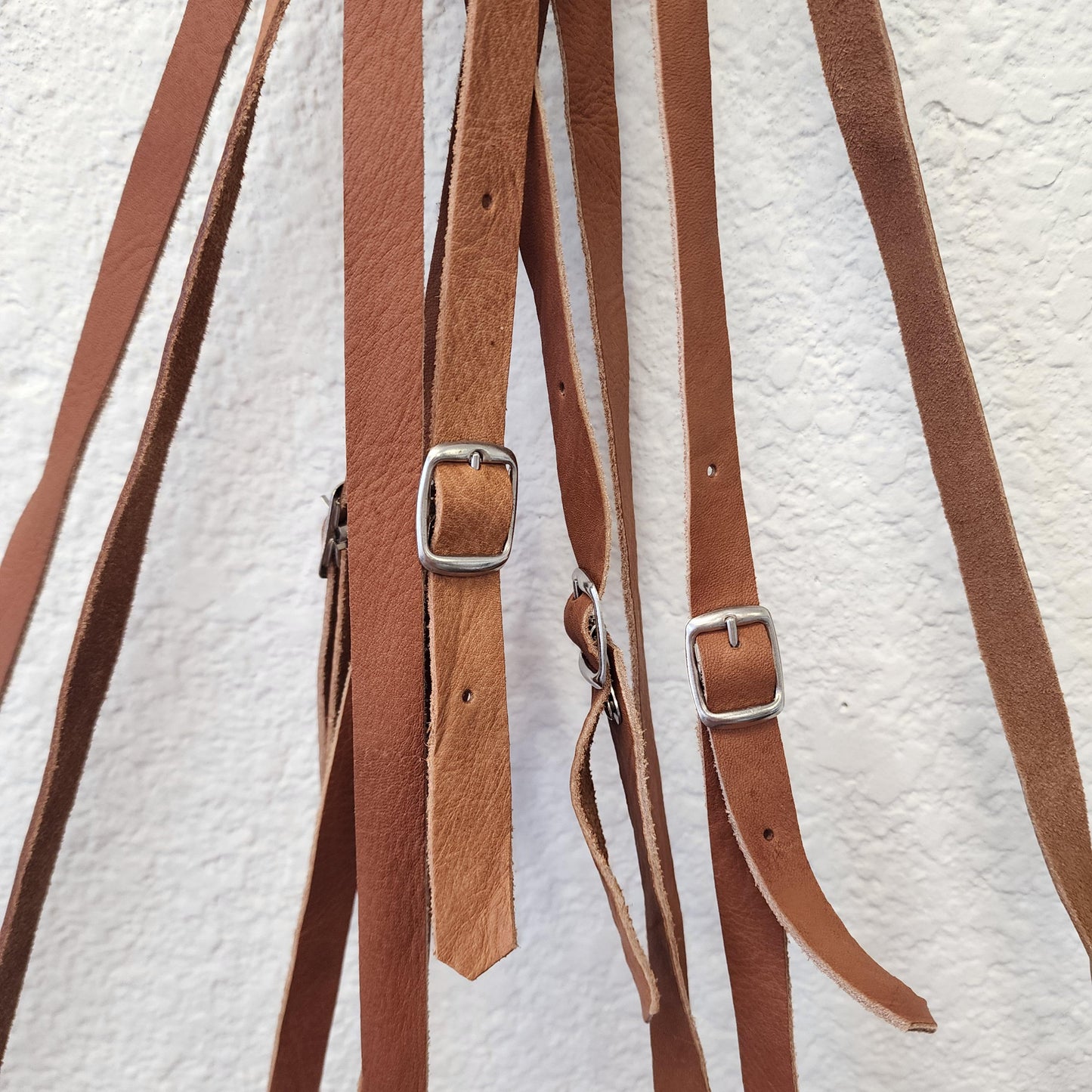 Unique Handmade Moroccan Round Leather Raffia Satchel - Tooled, Beachy Purse from Essaouira, Morocco