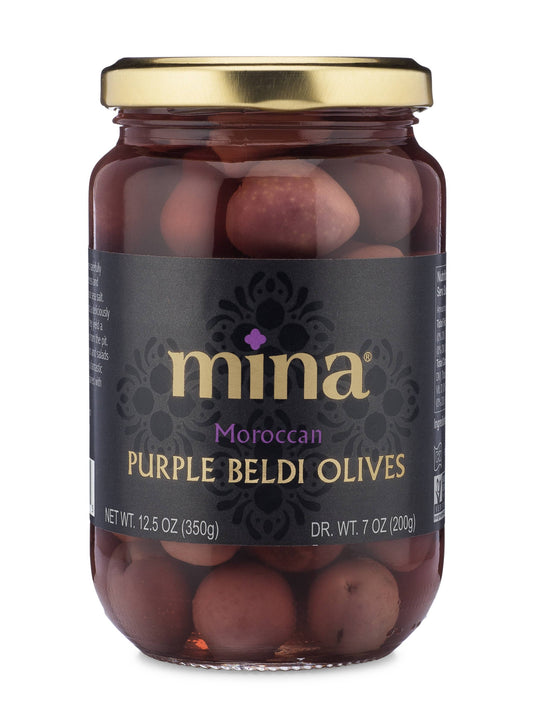 12.5 oz Purple Beldi Olives