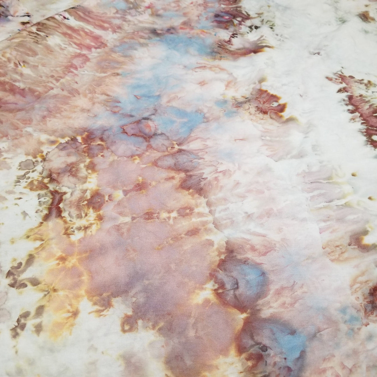 Bohemian Earth Mother Tie-Dye Duvet Cover Set: Handmade Cotton Bedding for Dorm & Home