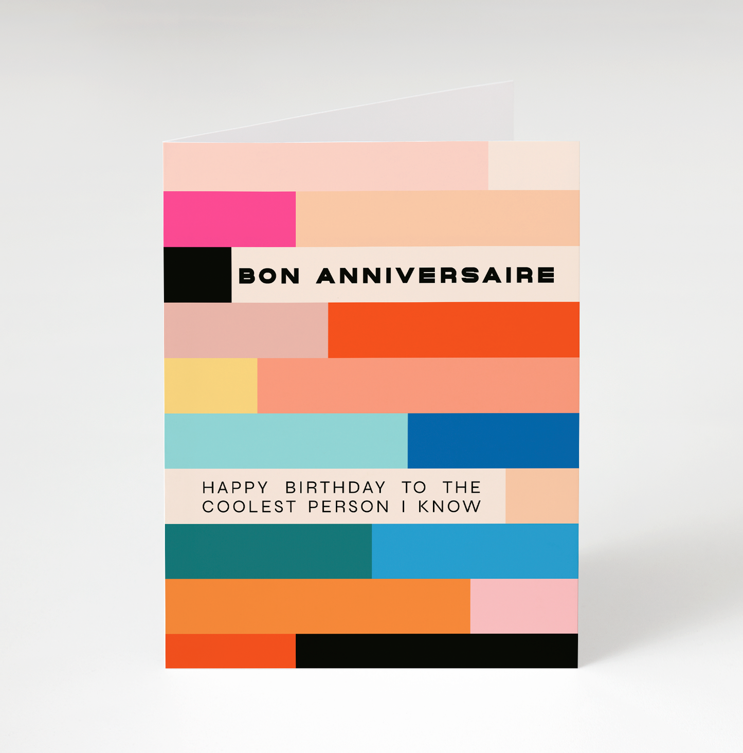 Happy Birthday in French Card