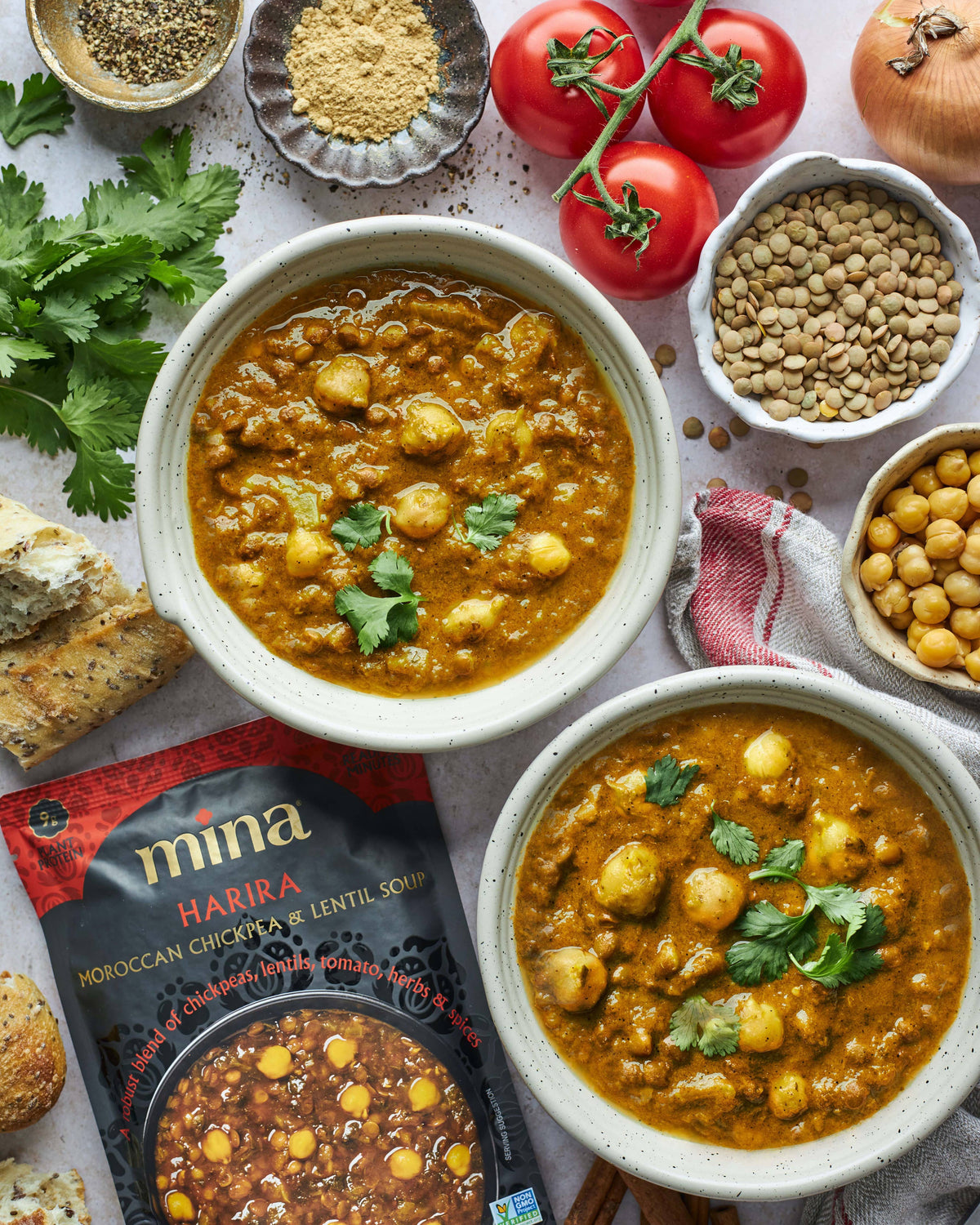 10 oz Harira Moroccan Chickpea & Lentil Soup