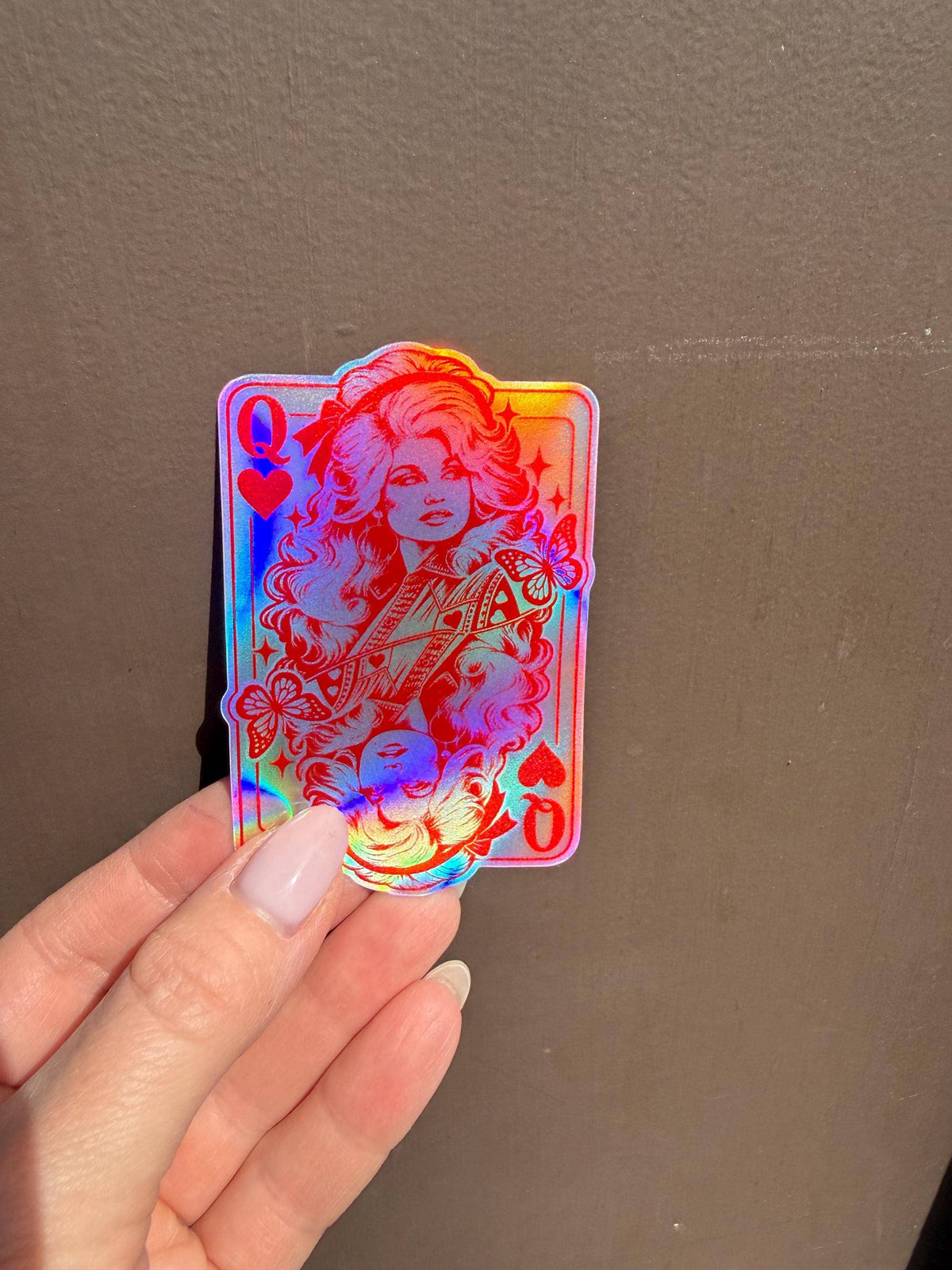 Dolly Parton Queen of Hearts Sticker