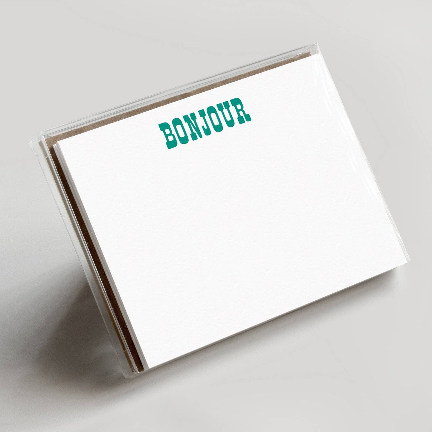 Bonjour Flat Note Boxed Set (White)