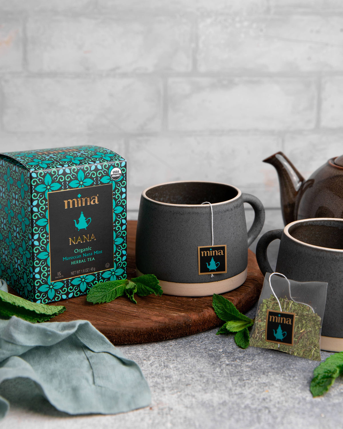 15 ct Nana Organic Moroccan Nana Mint Herbal Tea