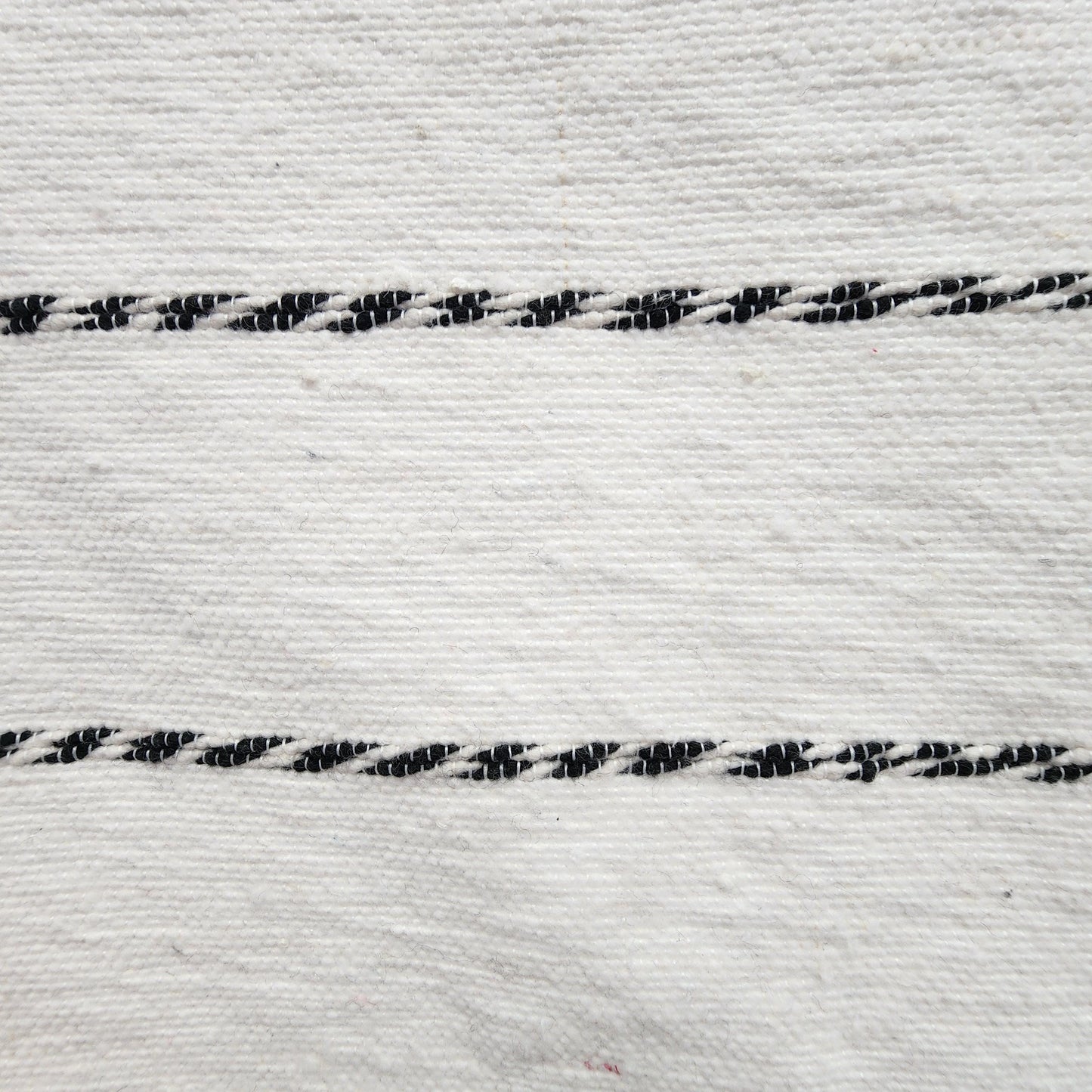 Moroccan Handwoven Cotton Blanket: Authentic Artisan Coverlet for Bedroom, Sofa, and Home Decor