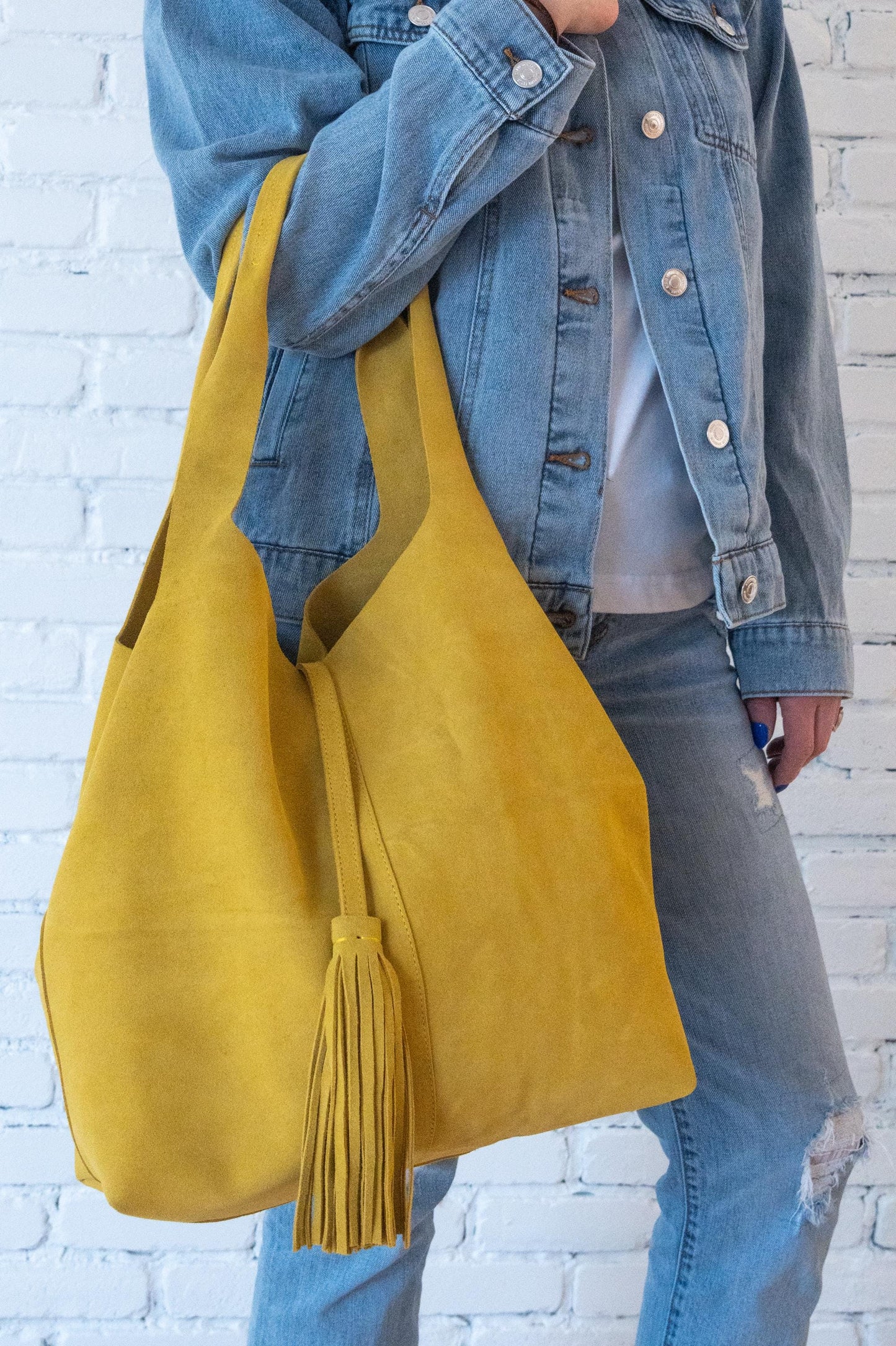 Moroccan Handcrafted Leather Tote: Stylish Everyday Carry for Work, Travel & Shopping, Slouchy Hobo Bag