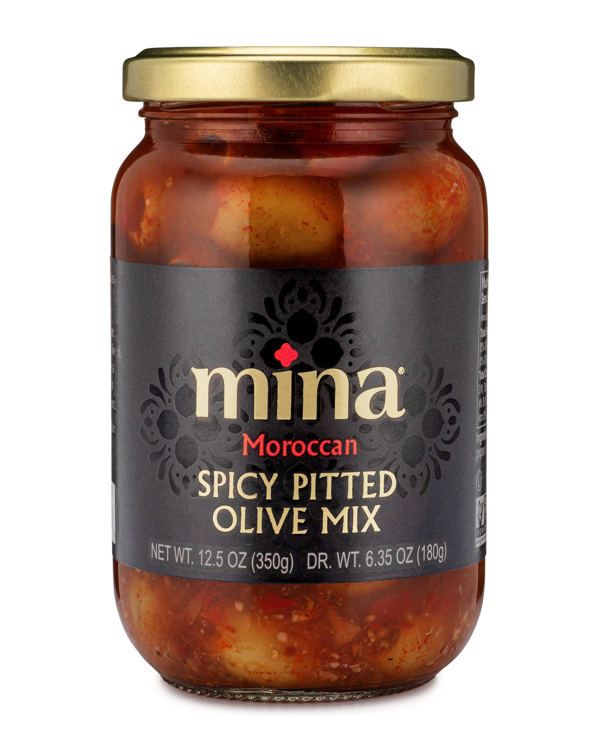 12.5oz Spicy Pitted Olive Mix