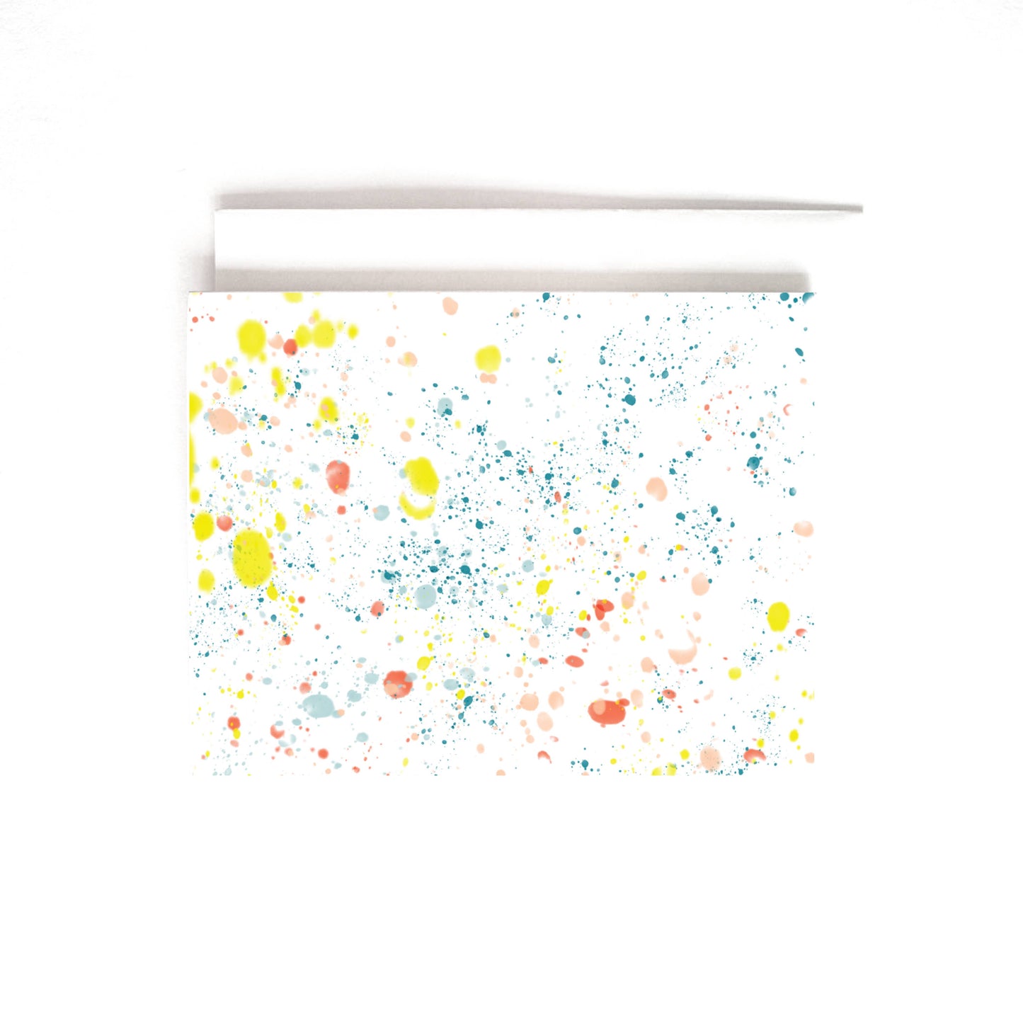 Paint Splatter Card