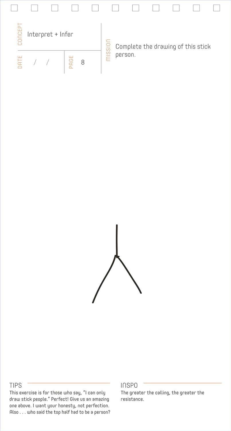 Draw the Line: A 100-Day Journal to Build Your Confidence
