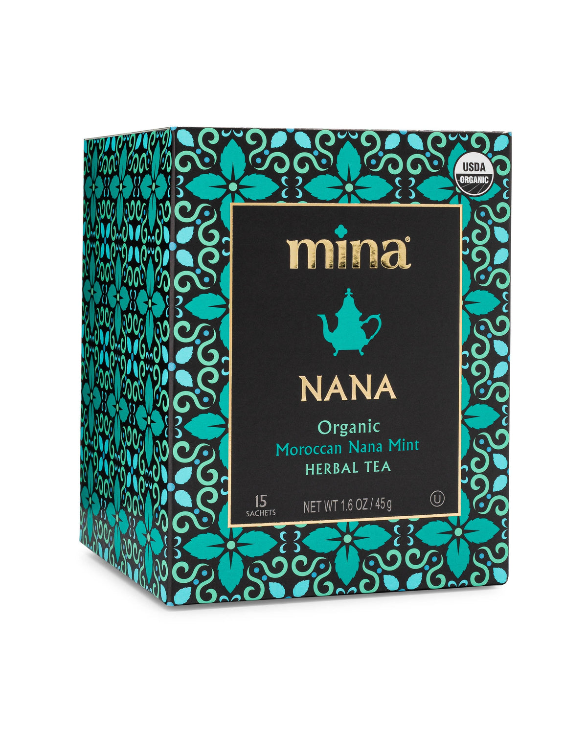 15 ct Nana Organic Moroccan Nana Mint Herbal Tea